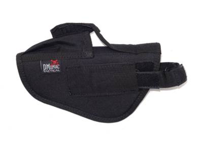 DMoniac Holster de ceinture ambidextre Noir avec porte-chargeur