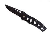 Couteau de chasse à lame pliable Métal ajouré sous blister Lame 6cm