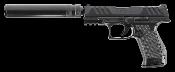 Walther Kit PDP Compact 4'' BK SPRING + Mag 100bb+silencieux 0.5J