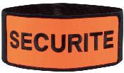 City Guard Brassard Sécurité Orange Taille Unique