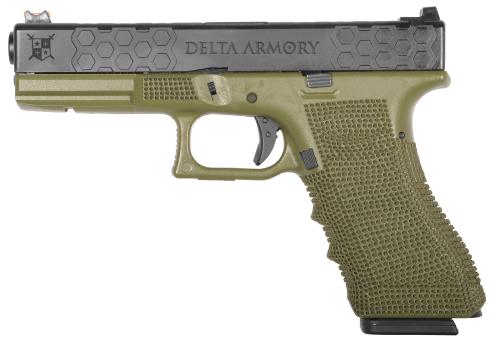 Delta Armory Pistolet 17 GBB Vert OD 0.8J Prix Net