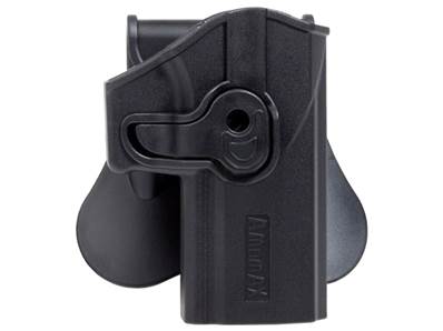 Amomax Holster polymère rotatif P320 Noir rétention active