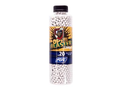 Blaster Billes BIO Open Blaster 0.20g (x 3300) Bouteille