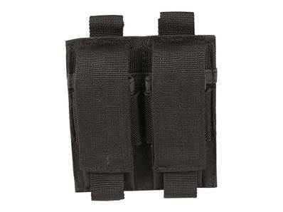 Porte chargeurs Double pour pistolet Noir (fixation Molle)