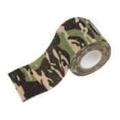 Miltec Bande de camouflage adhésive Woodland (4.5m)