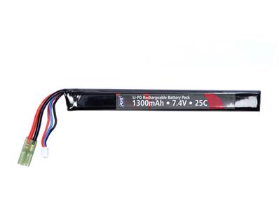 ASG Batterie Li-Po 7.4V 1300 mAh tube