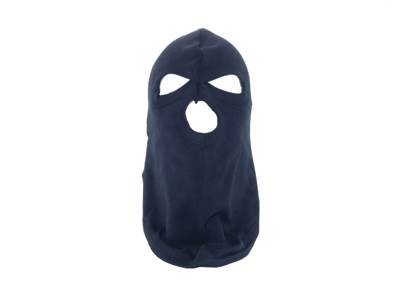 Cagoule longue 3 trous coton Noire