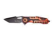 Couteau Meca Orange lame 8.5cm - clip ceinture et brise vitre