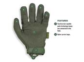 Mechanix Gants Original Olive Drab Taille M MG-60-009