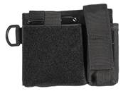 poche de ceinture Noir fixation MOLLE