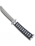 Couteau papillon Japanese Noir lame 9cm