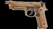 Beretta M9 A3 4.5mm (.177) bb Tan Full Metal Co2 Blowback <3J
