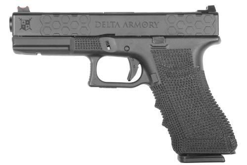 Delta Armory Pistolet 17 GBB Noir 0.8J