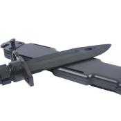 Couteau Factice Airsoft M9 Baïonnette avec étui MP Noir 