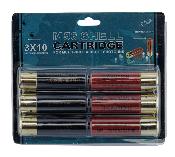 Cartouches fusil à pompe 30 billes (x6) pour M56,STF12,Franchi,Marui
