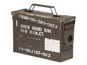 Caisse de munition US Metal Cal. 30/7.62 - 23x17.5x9cm