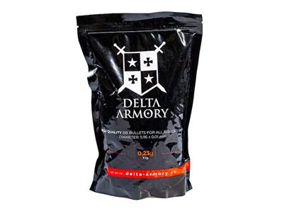 Delta Armory Billes 0.23g (x4347) en sachet (1kg)