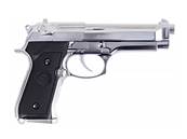 WE M92S Chrome Mate GAZ Blowback 0.9J