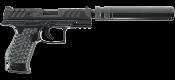 Walther Kit PDP Compact 4'' BK SPRING + Mag 100bb+silencieux 0.5J