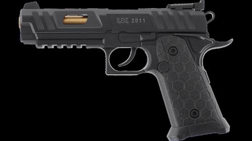 UX Pistolet 2011 Co2 12g 4.5mm bb Culasse Metal 3J