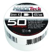 Maxxtech Balles à blanc 9mm R.K. (x50)
