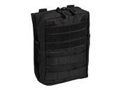 Grande poche de ceinture Noir fixation MOLLE