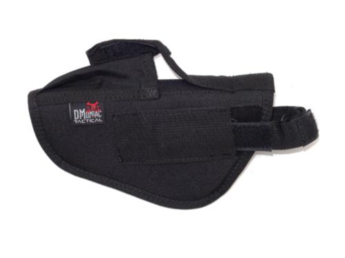 DMoniac Holster de ceinture Droitier Noir avec porte-chargeur