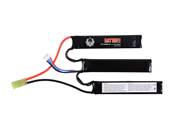 Duel Code Batterie LiPo 11.1V 1100 mAh 25C 3 stick