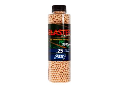 Blaster Billes Traçantes Rouge 0.25g (x 3300) Bouteille