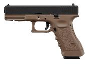 KJ Works Pistolet KP-17 Gaz BlowBack Full Metal Tan 0.8J