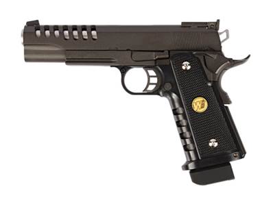 WE Hi-Capa 5.1 K2 Noir GAZ Blowback 0.9J