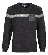 City Guard Pull Sécurité avec fenêtre noir 2XL