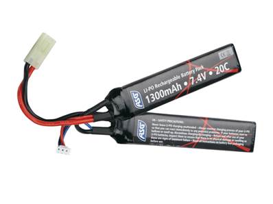 ASG Batterie LiPo 7.4V 1300 mAh