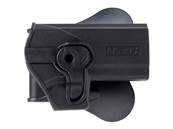 Amomax Holster polymère rotatif P320 Noir rétention active