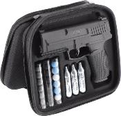 T4E Pack Impax P68 Pistolet Cal.68 16J+Sacoche+Mix 18 Balles+Co2