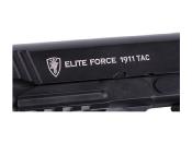 Elite Force 1911 Tactical Noir Full Métal CO2 Blowback 1.3J