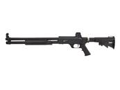 Fusil à pompe de défense 18 pouces Noir Cal. 68 CO2 2x12g 16J