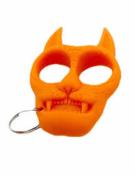 Porte-clef Tête de Chat Orange