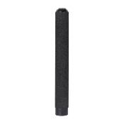 Matraque Téléscopique Acier Grip Mousse 21 pouces Noir avec étui