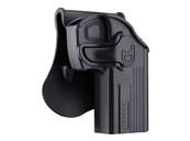 Amomax Holster polymère rotatif CZ75D - PT24/7 Noir rétention active