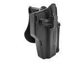 Amomax Holster polymère rotatif Multifit Noir rétention active