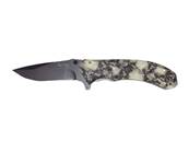 Couteau pliant lame 9cm Crânes - clip ceinture