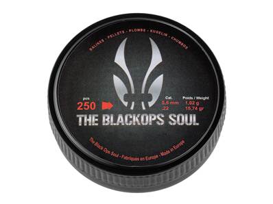 BLACKOPS Plombs pointus 5.5mm(.22) (x250)