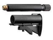 Fusil à pompe de défense 18 pouces Noir Cal. 68 CO2 2x12g 16J