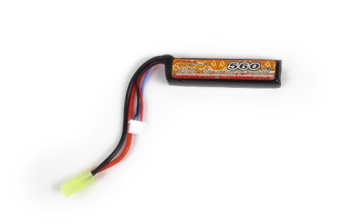 VB Power Batterie LiPo 7.4V 560MAH 40C 1 Stick Tamiya Spécial PDW