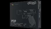 Walther Pistolet 6mm PDP Compact 4'' OR Noir Culasse Métal CO2 1.9J