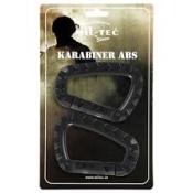 Miltec Lot de 2 mousqueton ABS Tan 8.4cm