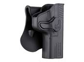 Amomax Holster polymère rotatif M&P9 Noir rétention active