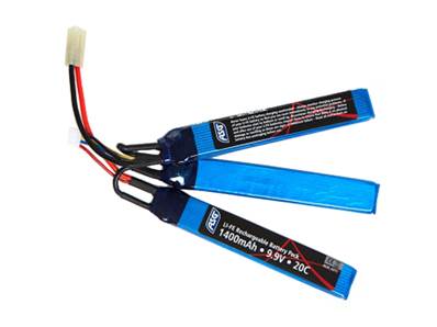 ASG Batterie LiFe 9.9V 1400 mAh 20C 3 sticks