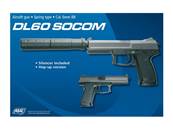 ASG MK23 Socom SPRING + Extention canon externe 0.3J